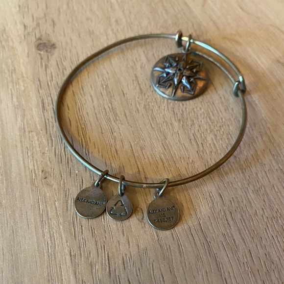 Alex & Ani Bronze Compass Bracelet - Picture 6 of 8